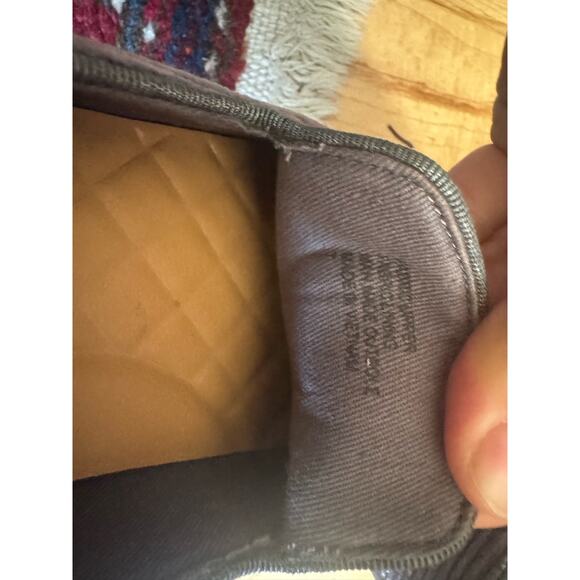 Women’s Birdies the Starling Blue Corderoy Slip-Ons, Slate Blue Color - Picture 8 of 8